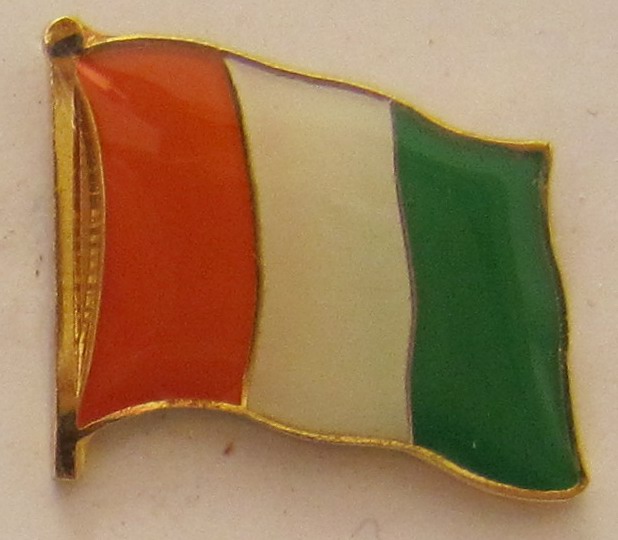 pin_flagge_elfenbeinkueste Elfenbeinküste Pin Anstecker Flagge Fahne Nationalflagge