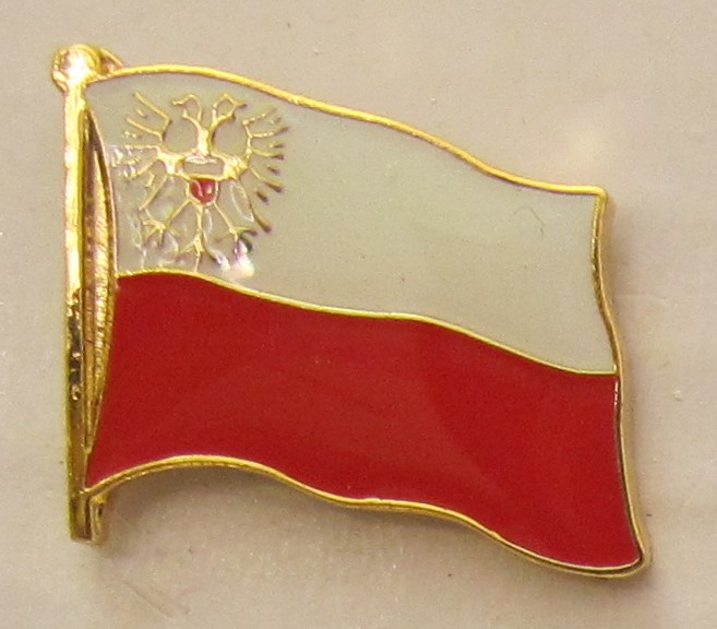 Pin Anstecker Flagge Fahne Lübeck Stadtflagge