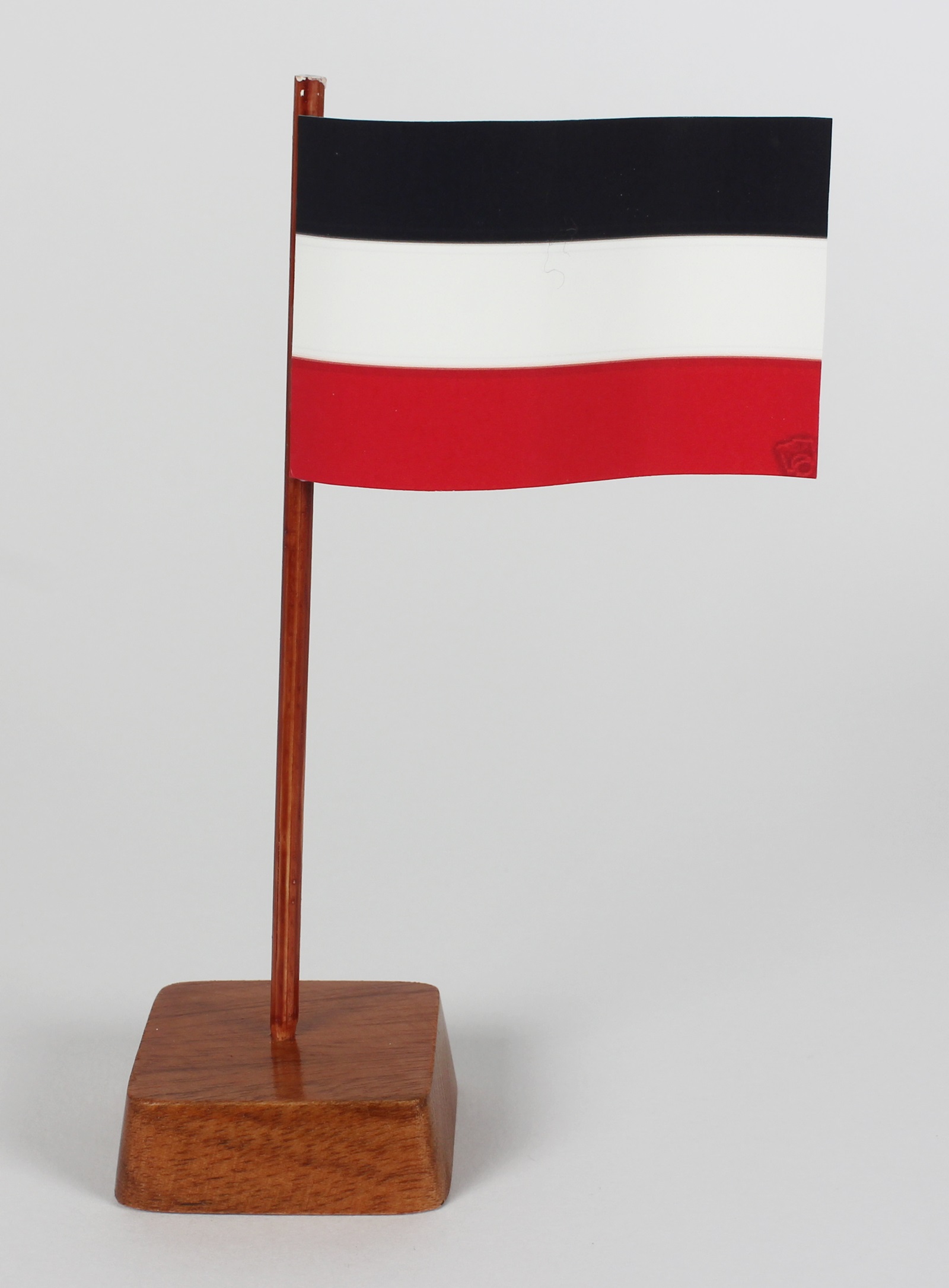 mini-tischflagge-deutschland-kaiserreich-v Mini Tischflagge Deutsches Kaiserreich Reichsflagge Höhe 13 cm Tischfähnchen