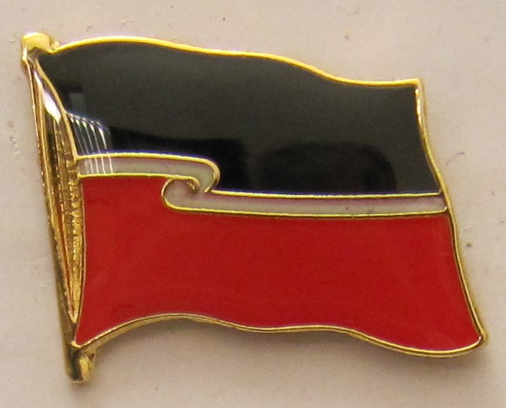 Maori - Neuseeland Pin Anstecker Flagge Fahne
