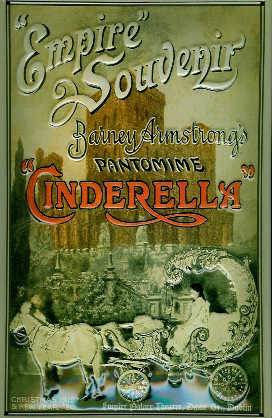 cinderella-pantomime-empire-souvenir-blechschild