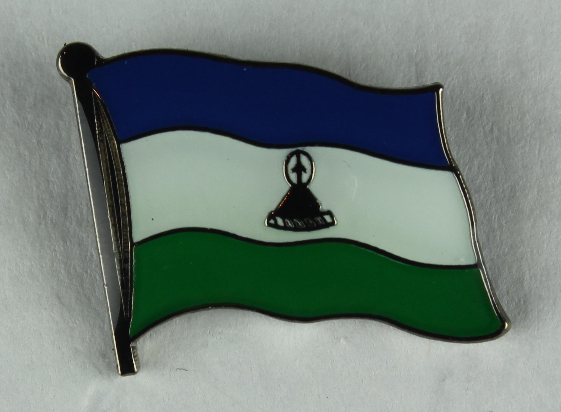 Lesotho Pin Anstecker Flaggenpin Anstecknadel Button 