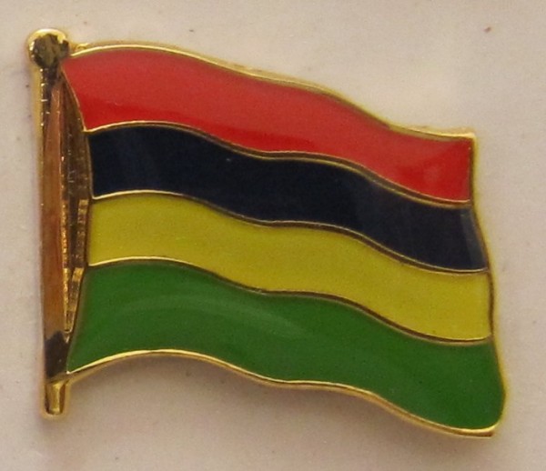 Mauritius Pin Anstecker Flagge Fahne Nationalflagge