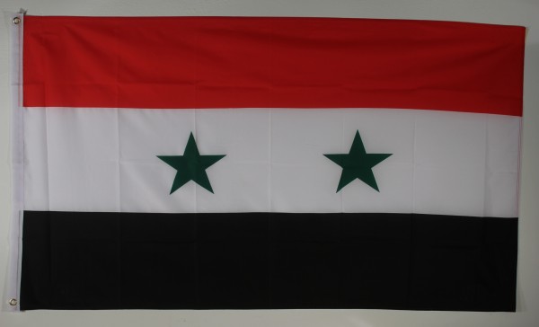 Flagge Fahne : Syrien Nationalflagge Nationalfahne