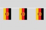 DDR Flaggenkette 6 Meter / 8 Flagge Fahne