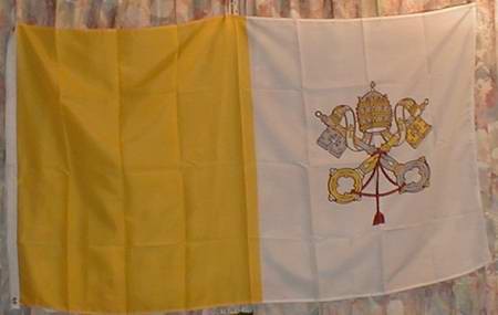 Flagge Fahne Vatikan 90x60 cm