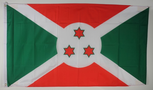 Flagge Fahne : Burundi Burundiflagge Nationalflagge Nationalfahne