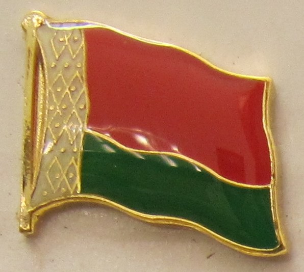 Pin Anstecker Flagge Fahne Weißrußland Nationalflagge