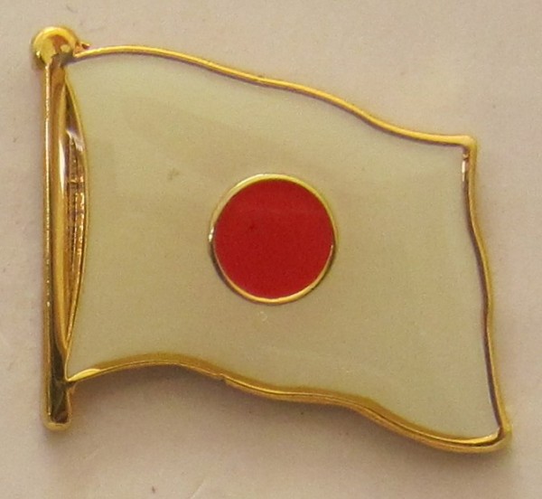 Japan Pin Anstecker Flagge Fahne Nationalflagge