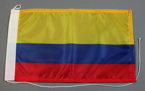 Bootsflagge : Kolumbien 30x20 cm Motorradflagge