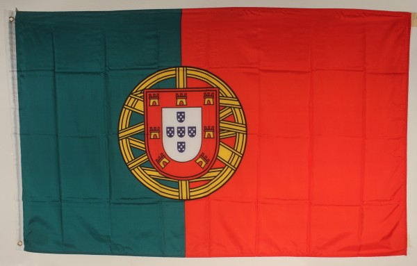 Portugal Flagge Großformat 250 x 150 cm wetterfest