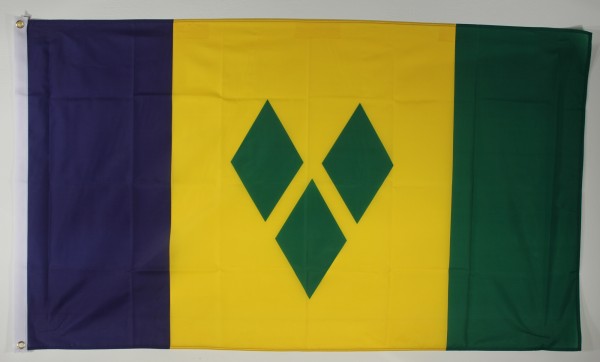 Flagge Fahne : St. Vincent Nationalflagge Nationalfahne