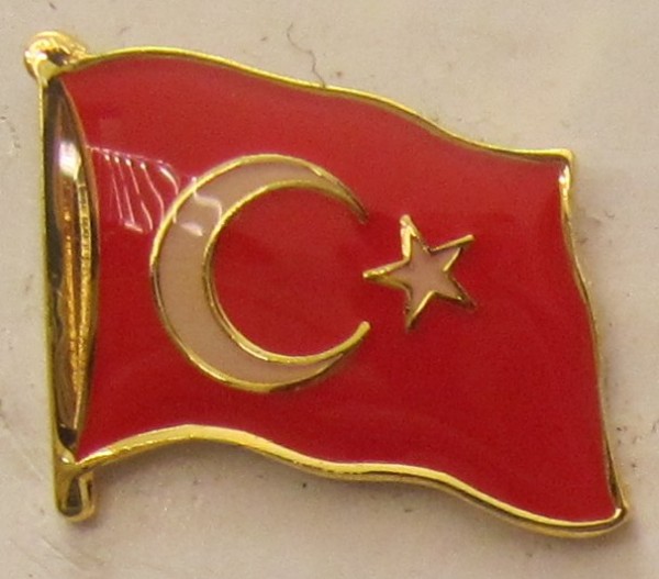 Türkei Pin Anstecker Flagge Fahne Nationalflagge