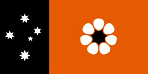 Flagge Fahne : Australien Northern Territorium Nationalflagge Nationalfahne