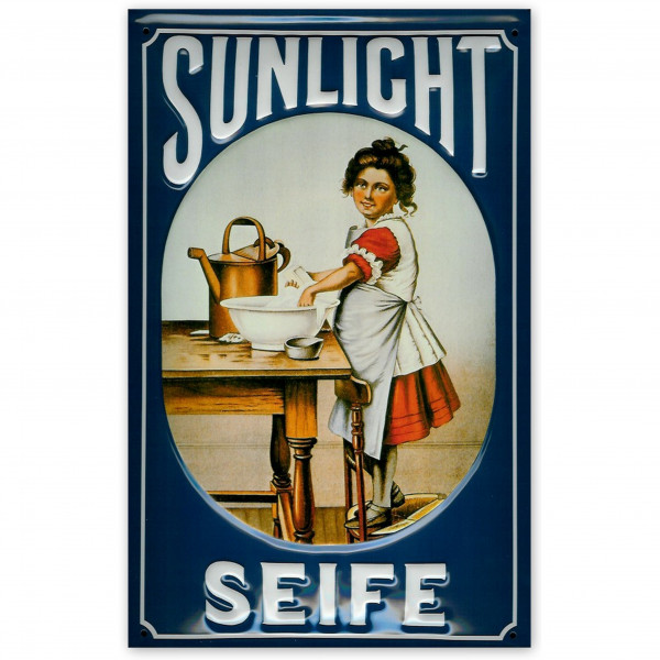 Blechschild Sunlicht Seife (2) Schild retro Werbeschild Nostalgieschild