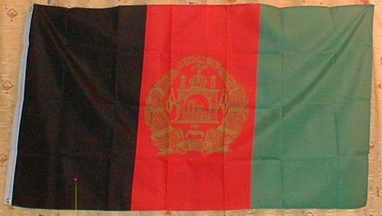 Flagge Fahne : Afghanistan (neu) Nationalflagge Nationalfahne