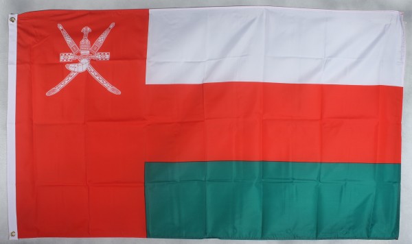 Flagge Fahne : Oman Nationalflagge Nationalfahne
