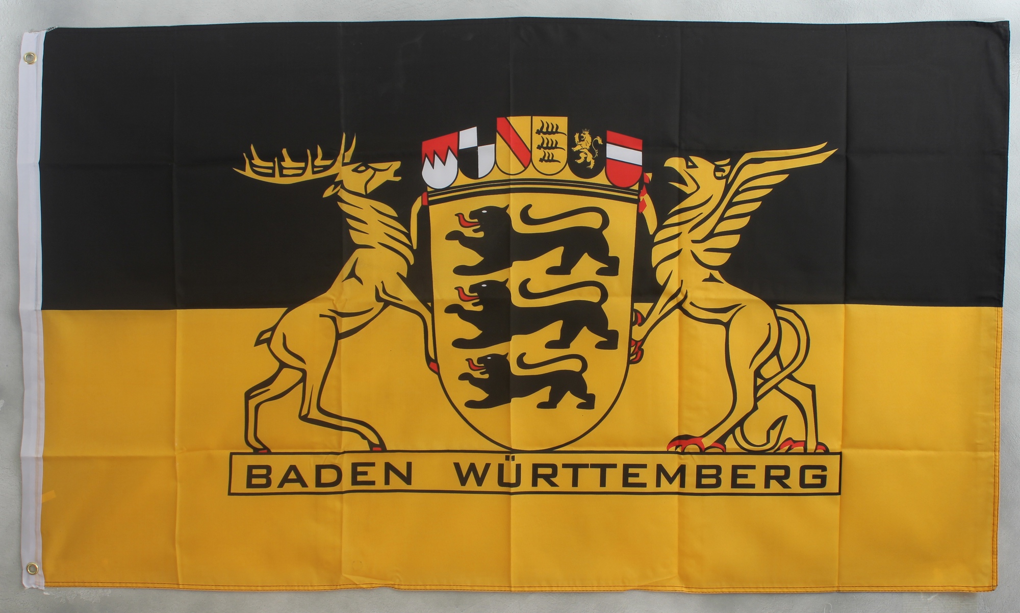 Flaggenfritze® Papierfahnen Deutschland Baden ohne Wappen 
