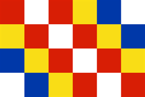 Flagge Fahne : Antwerpen (Provinz) Belgien