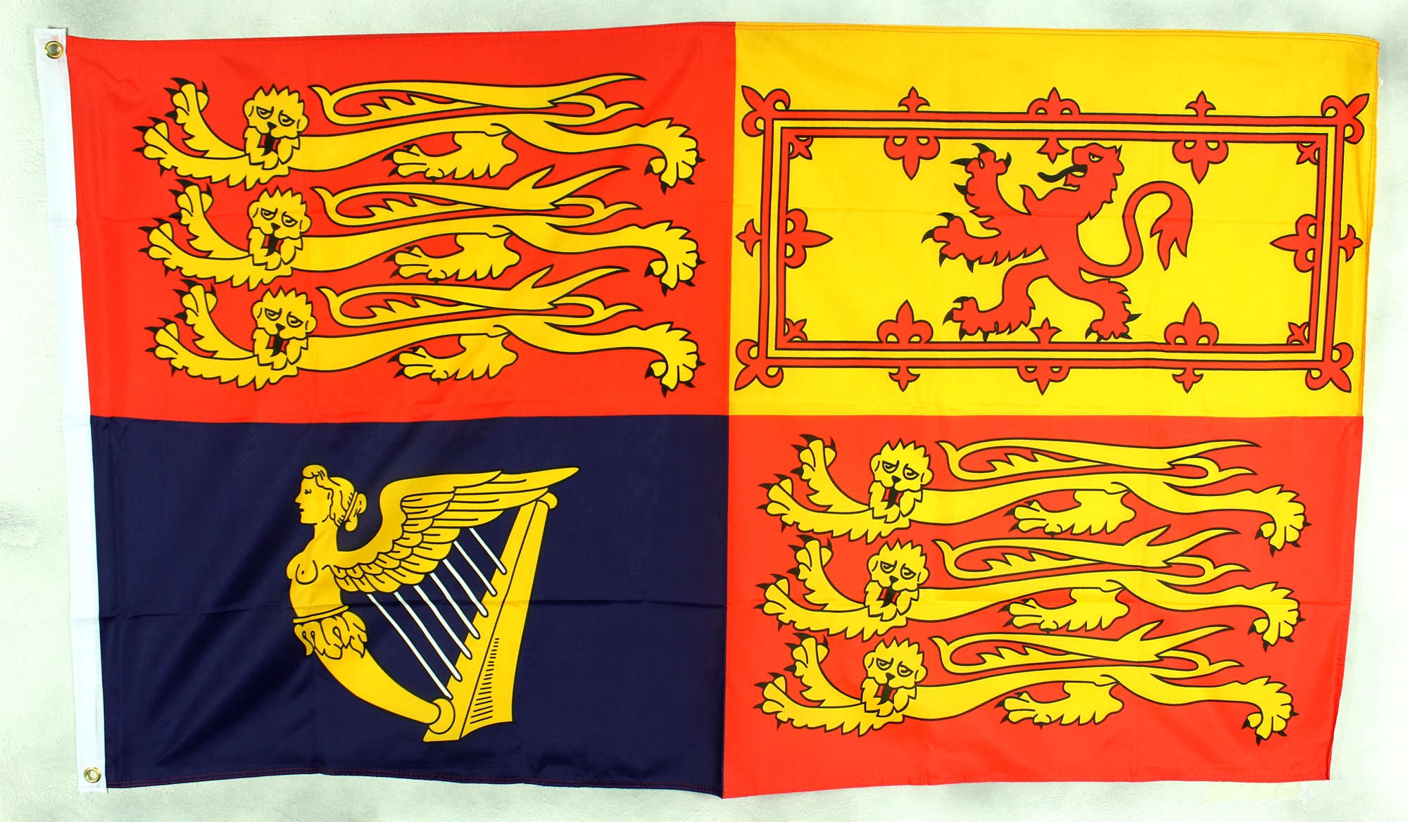 BALKONFLAGGE BALKONFAHNE Großbritannien Royal Flagge Fahne für den BALKON 90x150 