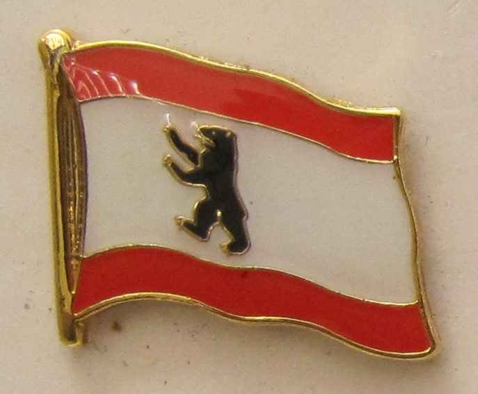 Pin Flaggenpin Sudetenland mit Adler Anstecker Anstecknadel Fahne Flagge 