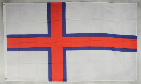 Flagge Fahne : Faroer Inseln Nationalflagge Farör Nationalfahne