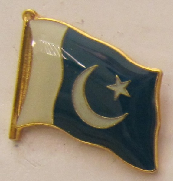 Pakistan Pin Anstecker Flagge Fahne Nationalflagge