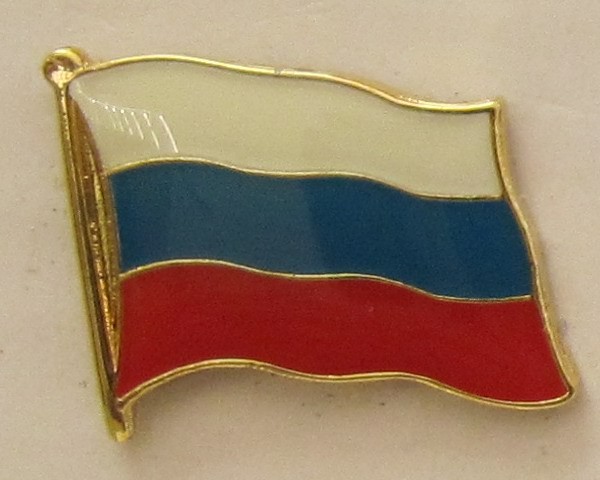 Pin Anstecker Flagge Fahne Russland Nationalflagge