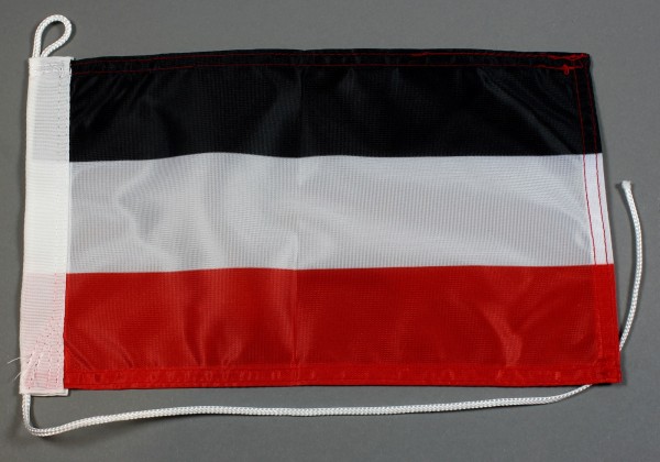 Bootsflagge : Deutschland Kaiserreich 30x20 cm Motorradflagge