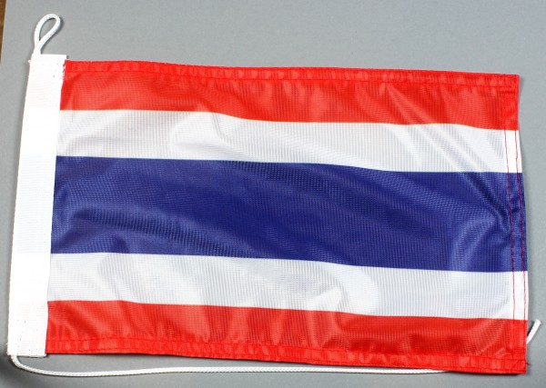 Bootsflagge : Thailand 30x20 cm Motorradflagge