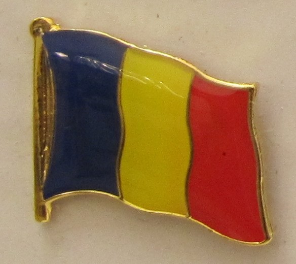 Tschad Pin Anstecker Flagge Fahne Nationalflagge