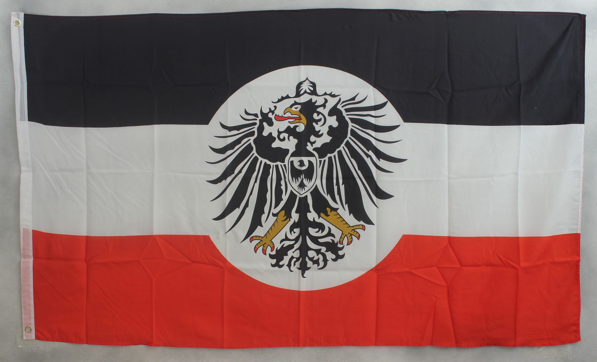 Flagge 90 x 150 : Deutschland mit GEÖFFNET, 4,95 €
