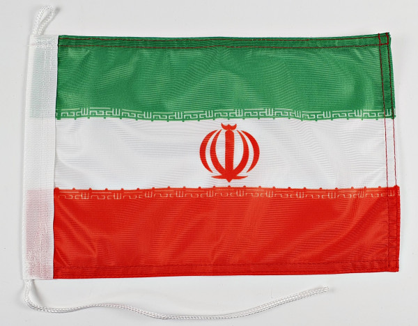 Bootsflagge : Iran 30x20 cm Motorradflagge