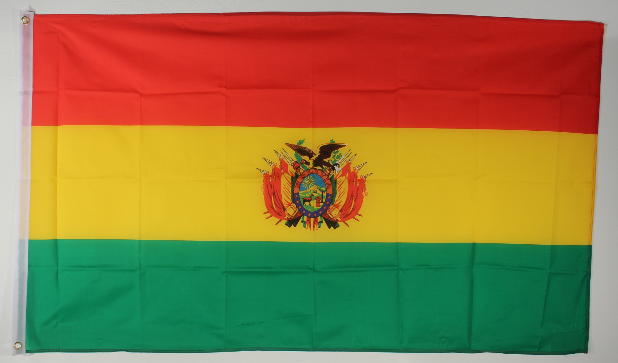 Schlüsselanhänger Flagge Fahne Mallorca Alu 40 x 57 mm 