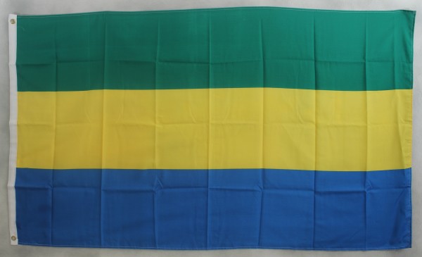 Flagge Fahne Gabun Gabunflagge Nationalflagge Nationalfahne