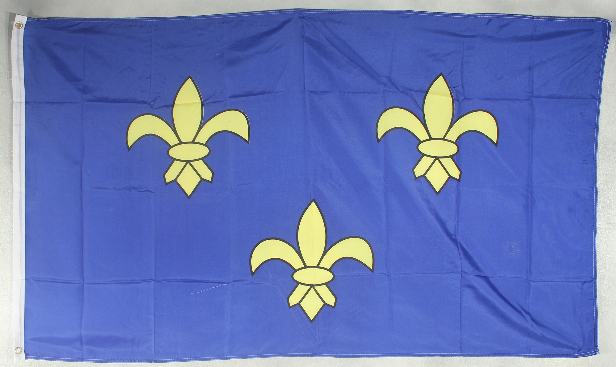 Flagge Fahne : Fleur de Lys Bourbonen Königshaus Frankreich Lilien, Flaggen  150x90cm Europa, Flaggen 150x90cm, Flaggen