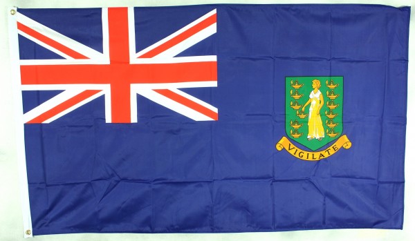 Flagge Fahne : British Virgin Islands Nationalflagge Nationalfahne