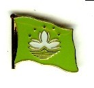 Macau Pin Anstecker Flagge Fahne