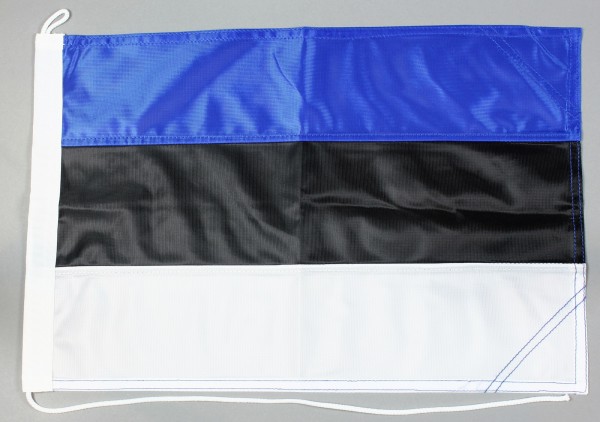 Bootsflagge Estland 30x45 cm Motorradflagge Bootsfahne