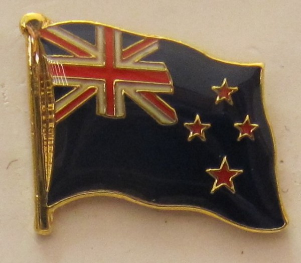 Neuseeland Pin Anstecker Flagge Fahne Nationalflagge