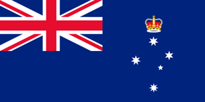 Flagge Fahne : Victoria Nationalflagge Nationalfahne