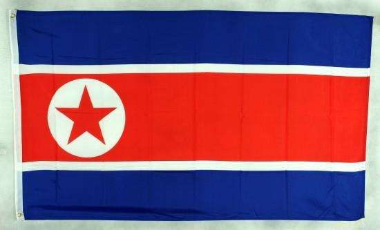 Nordkorea Flagge Großformat 250 x 150 cm wetterfest