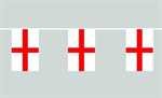 England Flaggenkette 6 Meter / 8 Flagge Fahne
