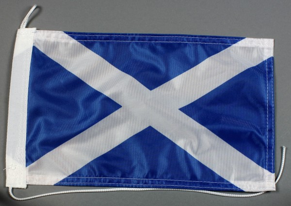 Bootsflagge : Schottland 30x20 cm Motorradflagge