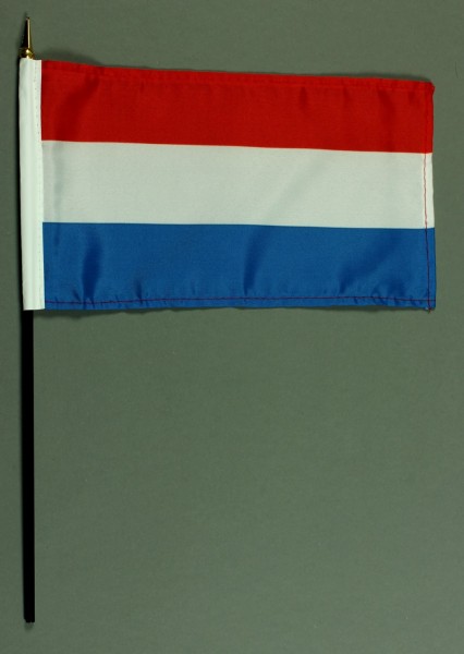 Tischflagge Luxemburg 15x25 cm BASIC optional mit Tischflaggenständer