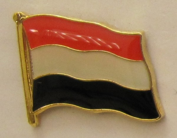 Jemen Pin Anstecker Flagge Fahne Nationalflagge