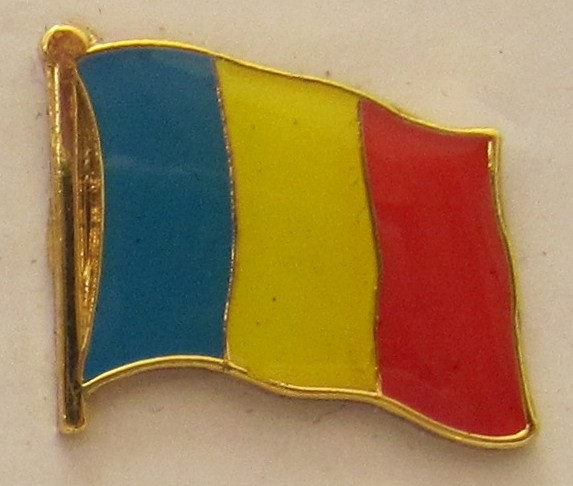 Pin Anstecker Flagge Fahne Rumänien Nationalflagge
