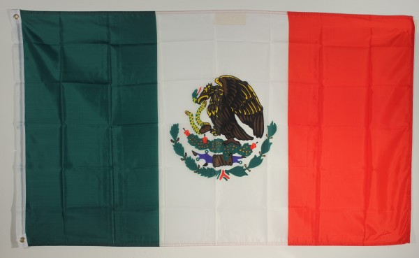 Mexiko Flagge Großformat 250 x 150 cm wetterfest