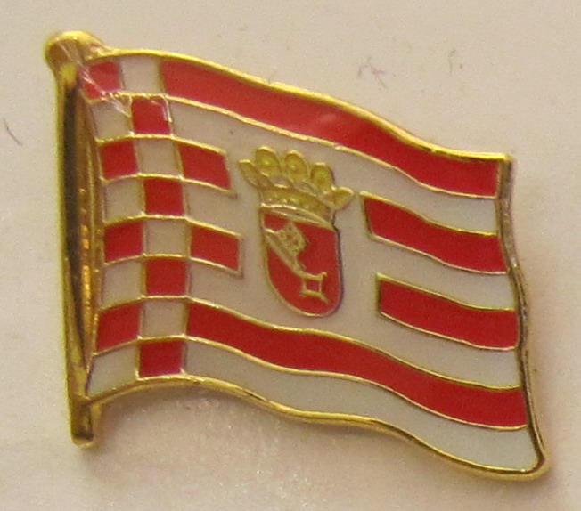 Hannover Pin Anstecker Flagge Fahne Flaggenpin Badge Button Clip Anstecknadel 