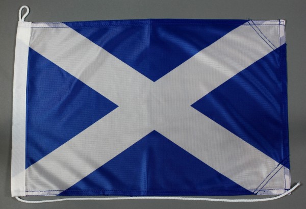 Bootsflagge Schottland 30x45 cm Motorradflagge Bootsfahne